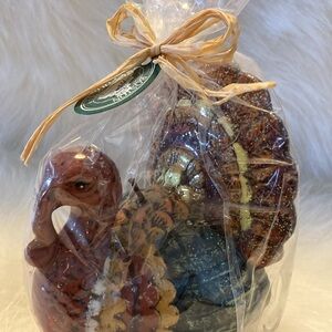 🌟 NEW 4" Turkey-Shaped Candle